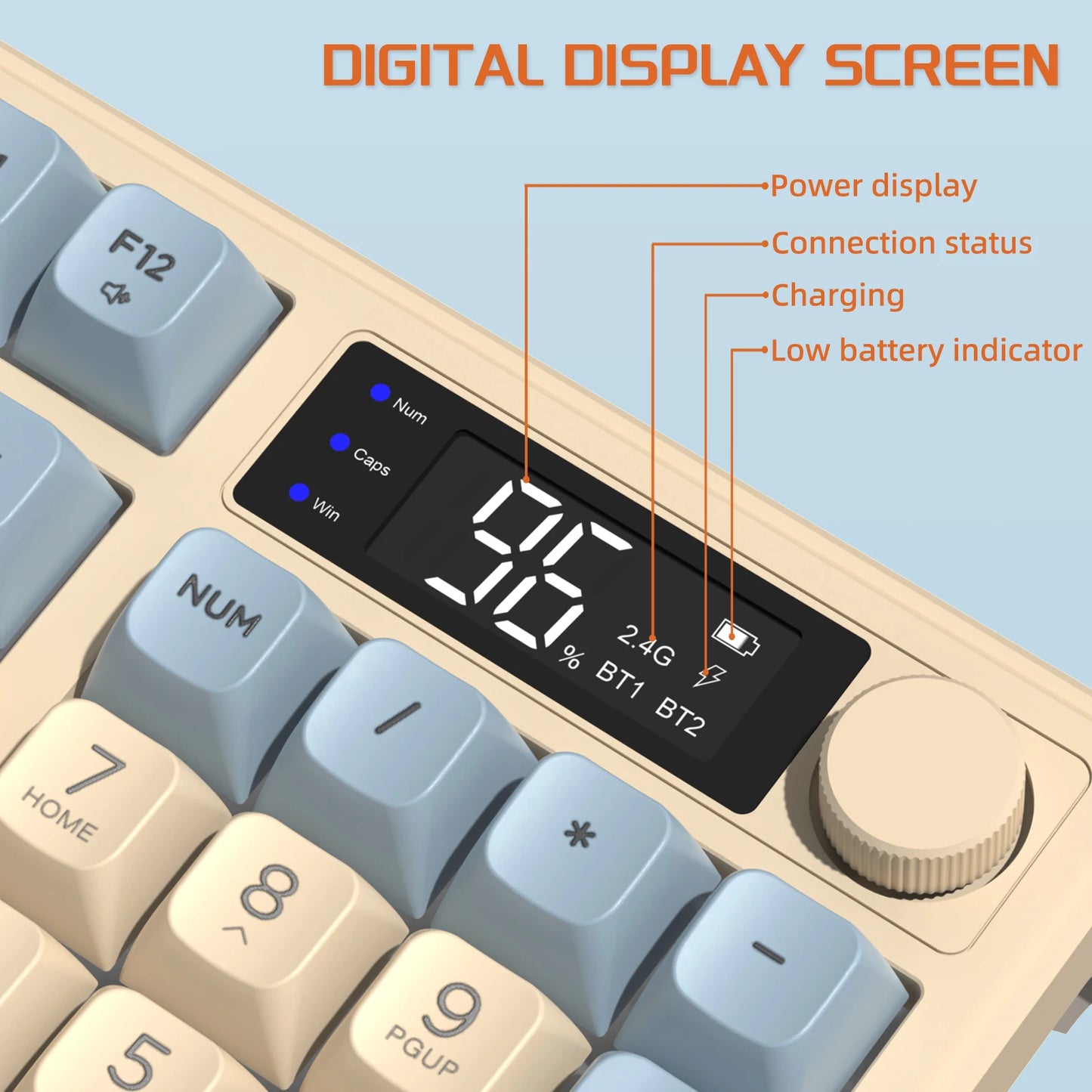 Smart Wireless Gaming Keyboard