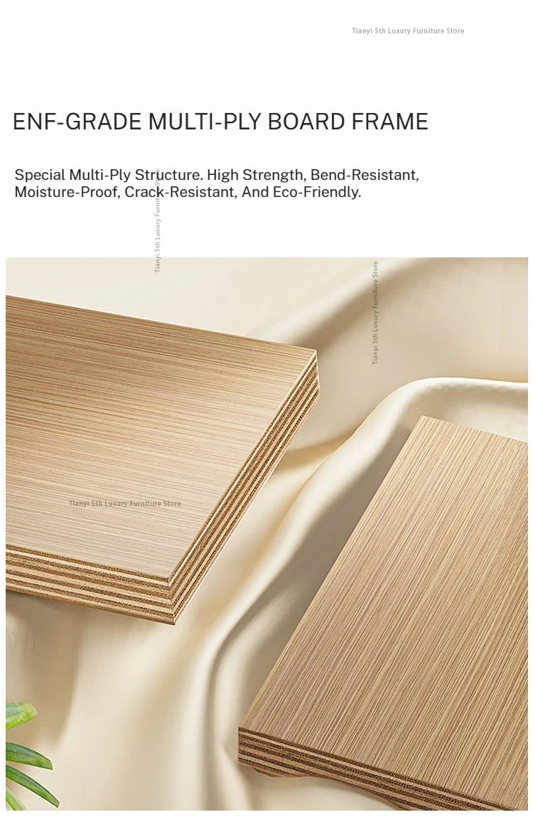 Milano Italian Minimalist Solid Wood Office Desk