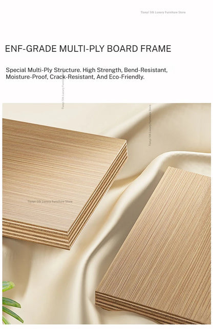Milano Italian Minimalist Solid Wood Office Desk