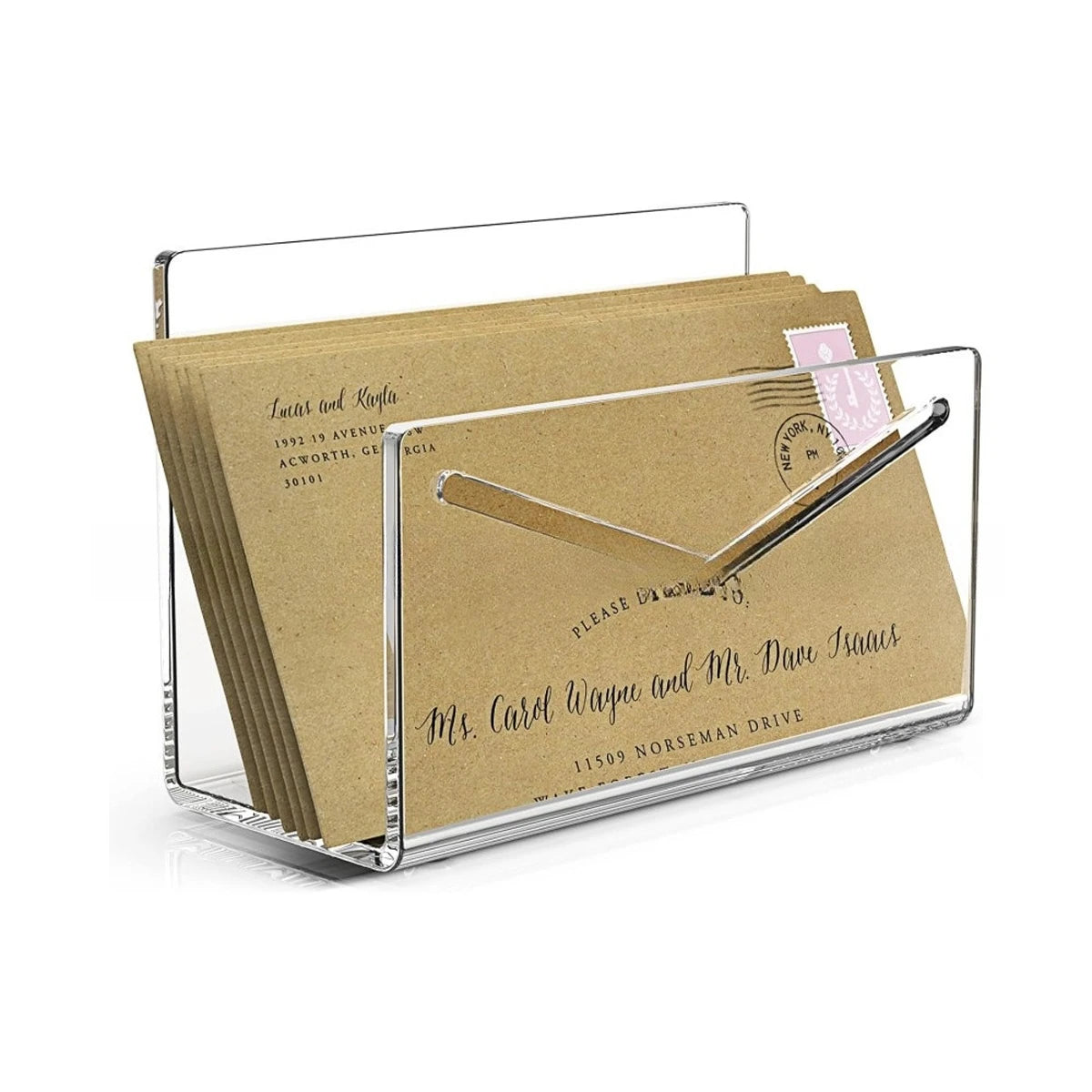 Acrylic Desktop Letter Sorter