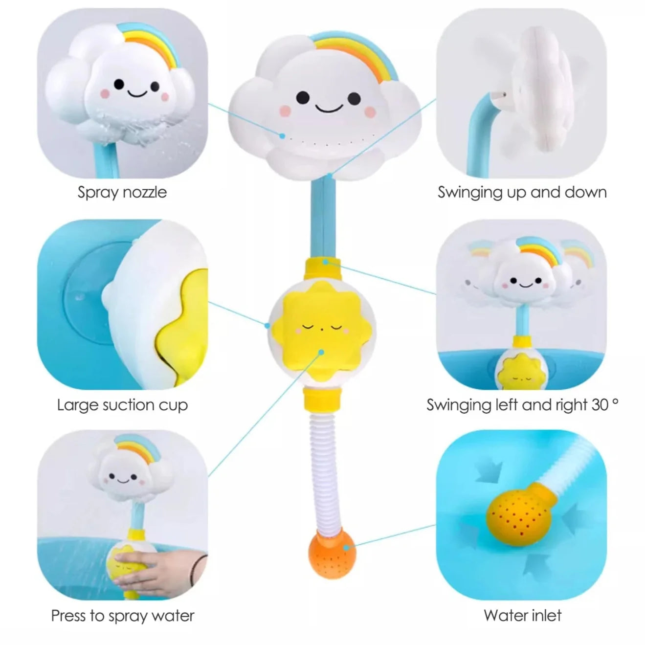 Cloud Bath Toy for Kids