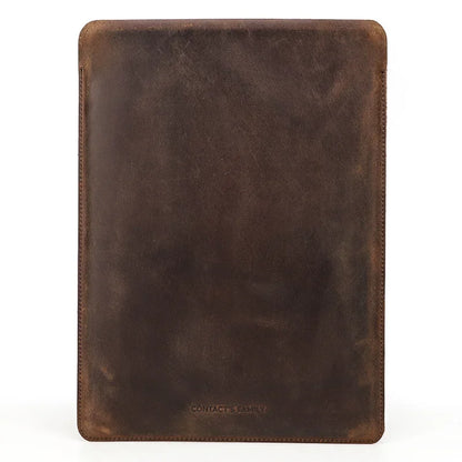 Hand-Made Cowhide Leather Laptop Bag