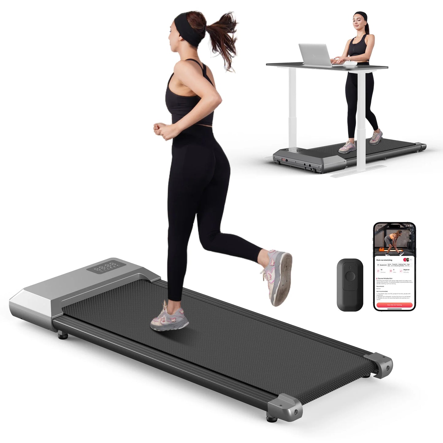 2.5HP Under-Desk Walking Treadmill