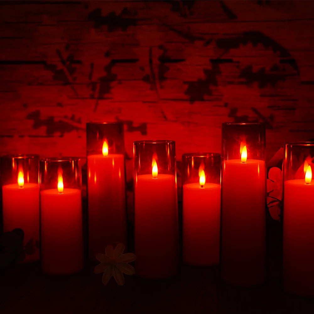 Remote Controlled LED Candles (Set of 5)