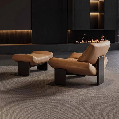 Ergove Italian Leather Leisure Chair