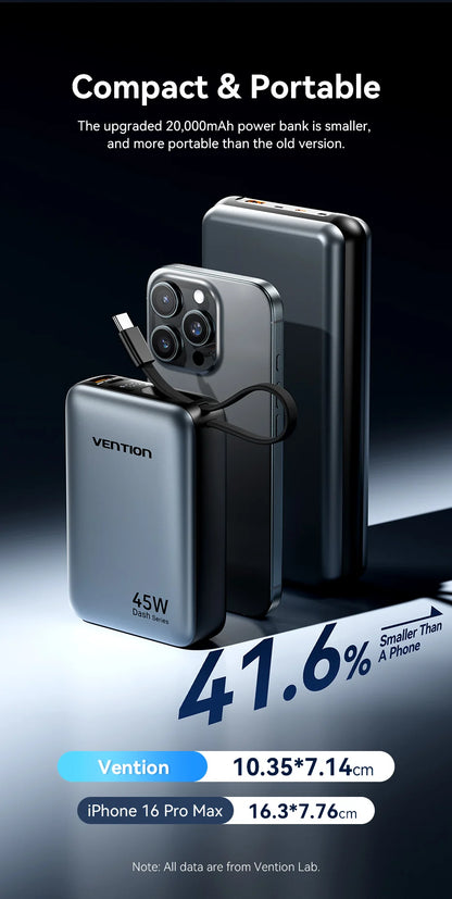 45W Fast Charging Power Bank