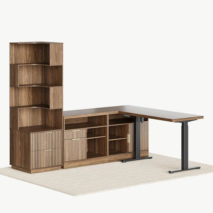 Ravensworth Corner Bookshelf Desk