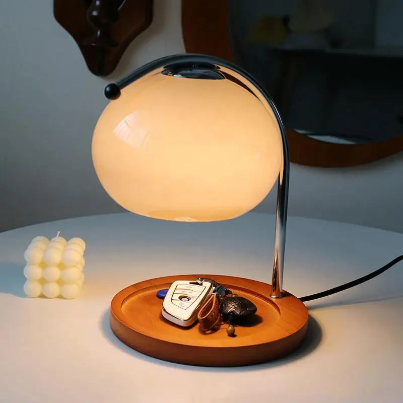 SakuraGlow Japanese-Inspired LED Table Lamp