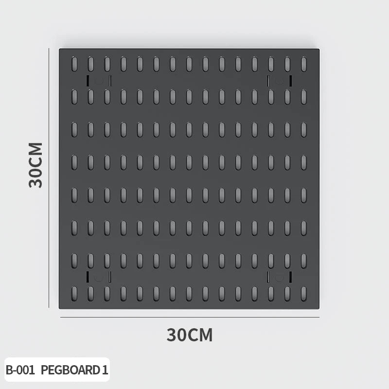 No-Drill Desktop Pegboard Organizer