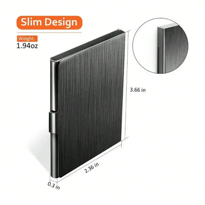 EngravePro Custom Business Card Holder