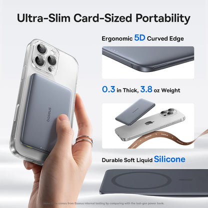Baseus SlimCharge 5K MagSafe Bank