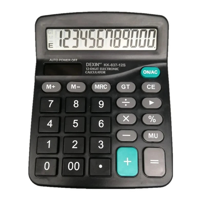 SolarCalc 12-Digit Desktop Calculator