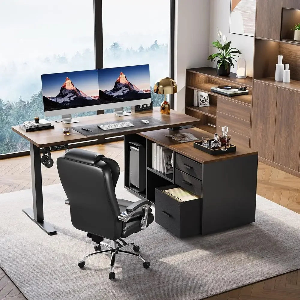 Prescott Executive L-Desk
