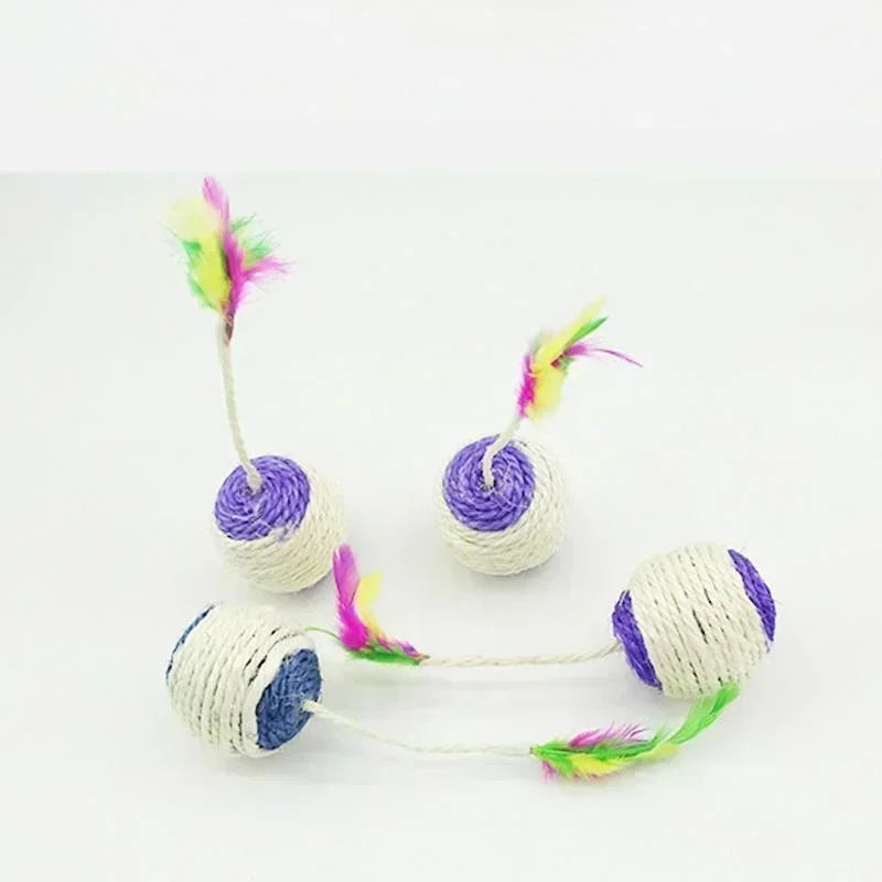 Sisal Scratch Ball Cat Toy