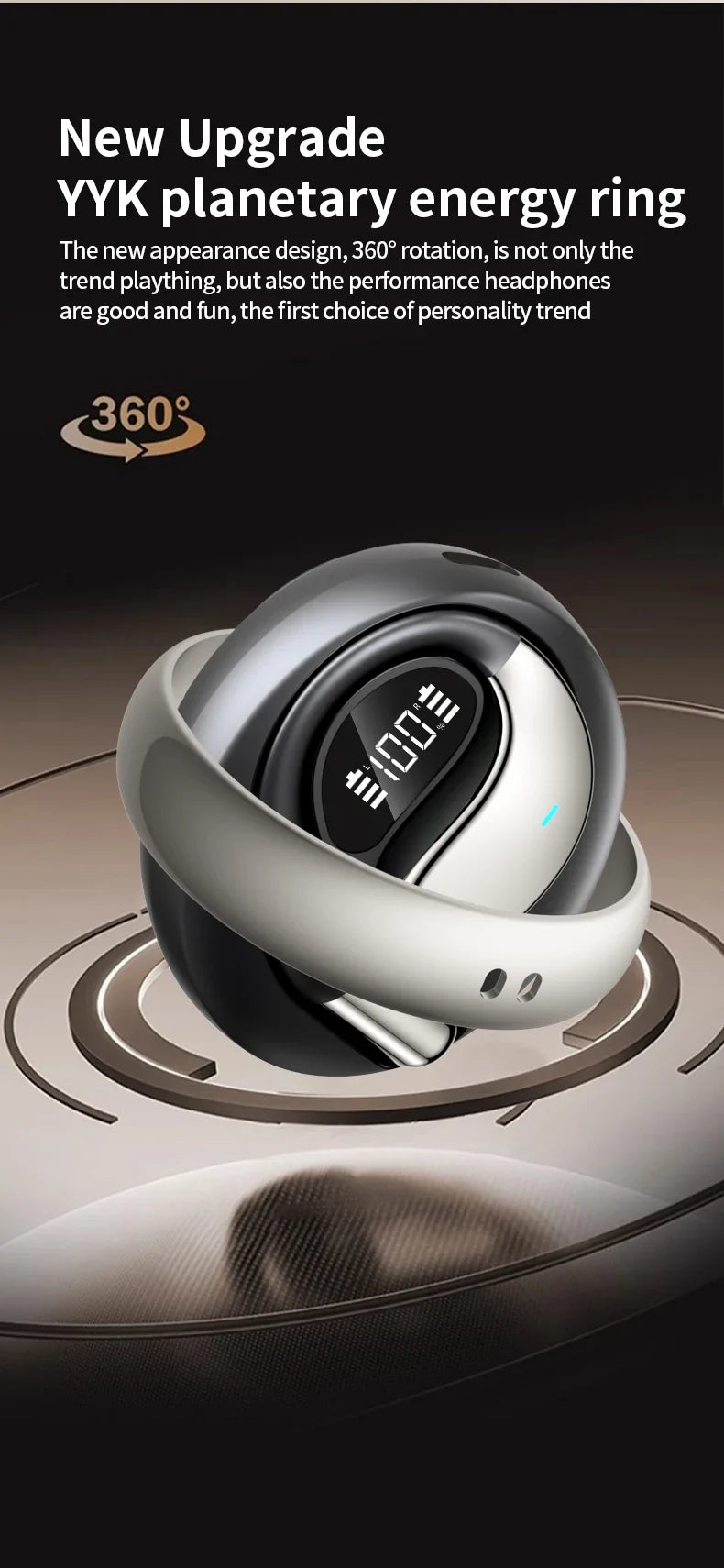 AI Translator Earbuds, Wireless & Waterproof