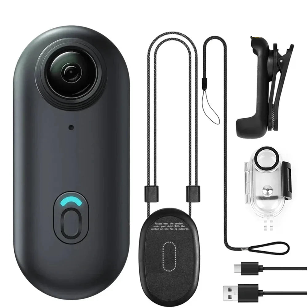 1080P Mini Action Camera, Helmet & Bike Mount