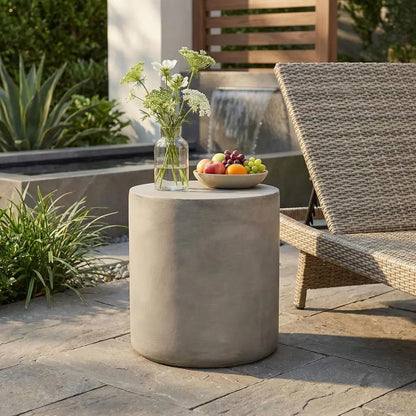 Terra Concrete Side Table