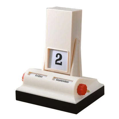 NordicFlip Retro Rotating Desk Calendar