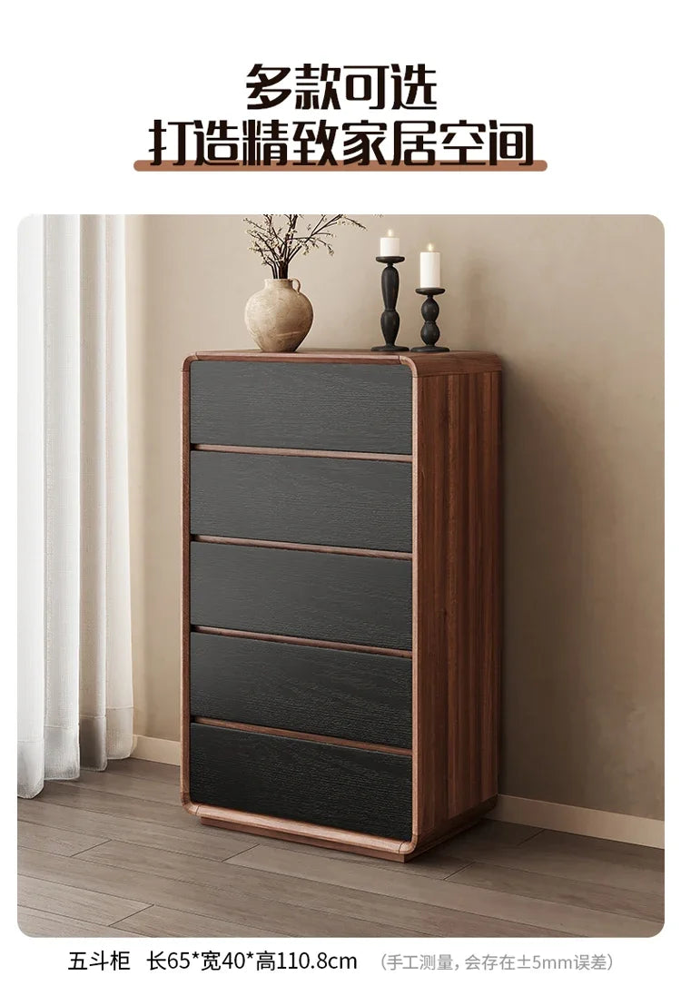Modern Wood Storage Display Cabinet