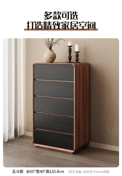 Modern Wood Storage Display Cabinet
