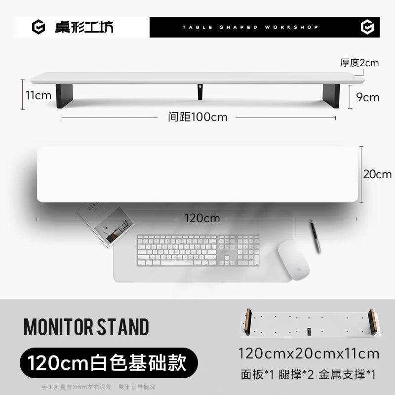 DeskMaster Modular Monitor Riser & Workspace Organizer