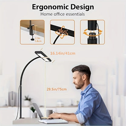 88-LED Sturdy Clamp Desk Lamp