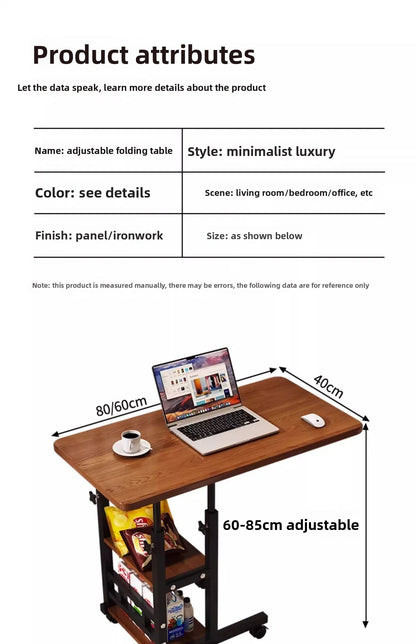 FlexDesk Laptop Bedside Table