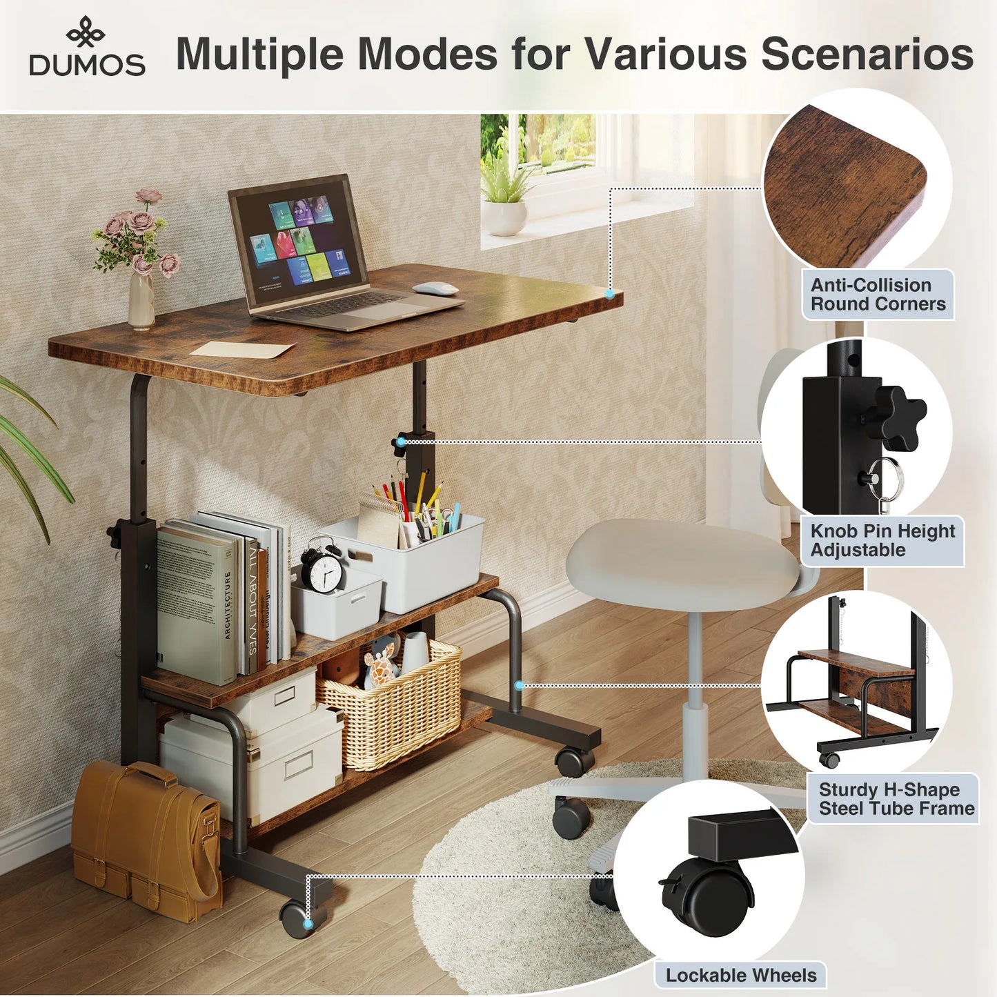 Roamwell Mobile Standing Desk