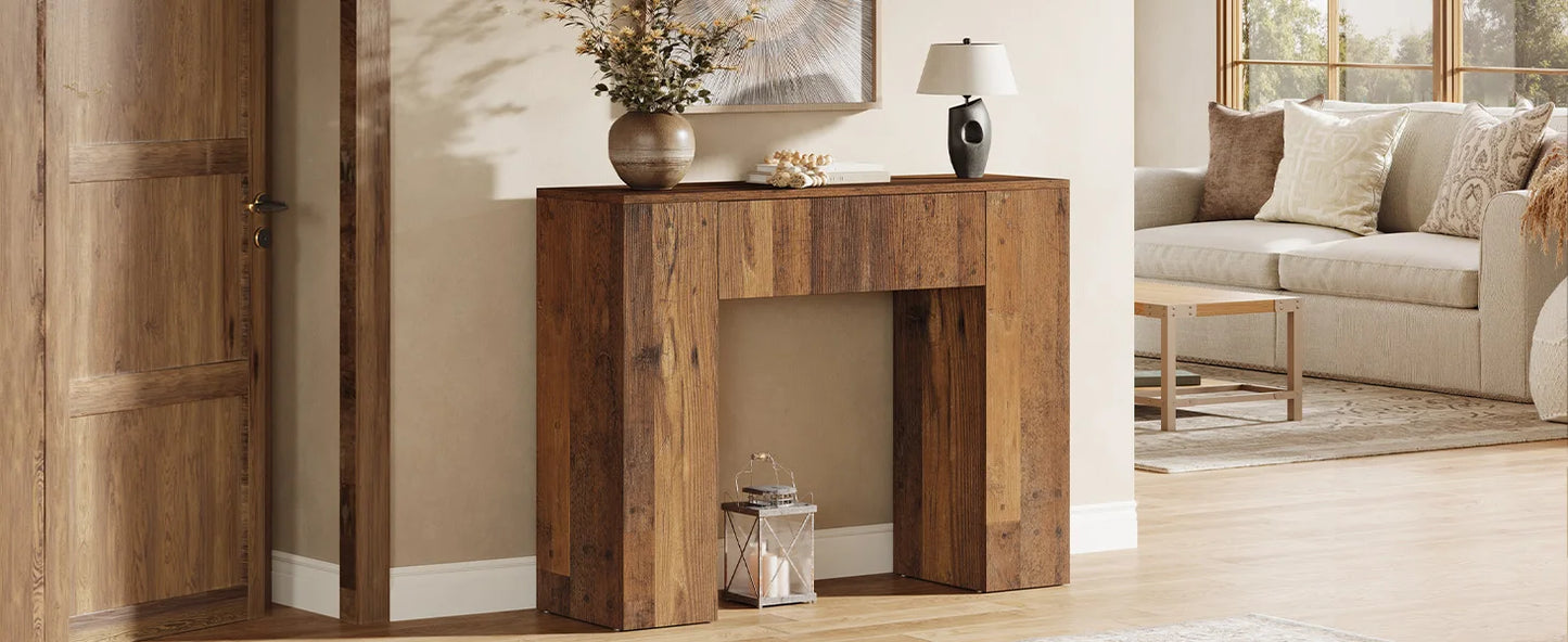 Bramwell Farmhouse Console Table