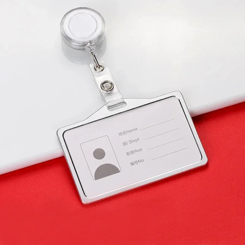 BadgeCard Aluminum Card Holder Reel