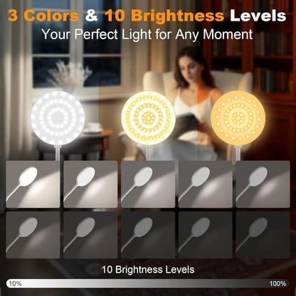 3.5in LED Clip Desk Lamp