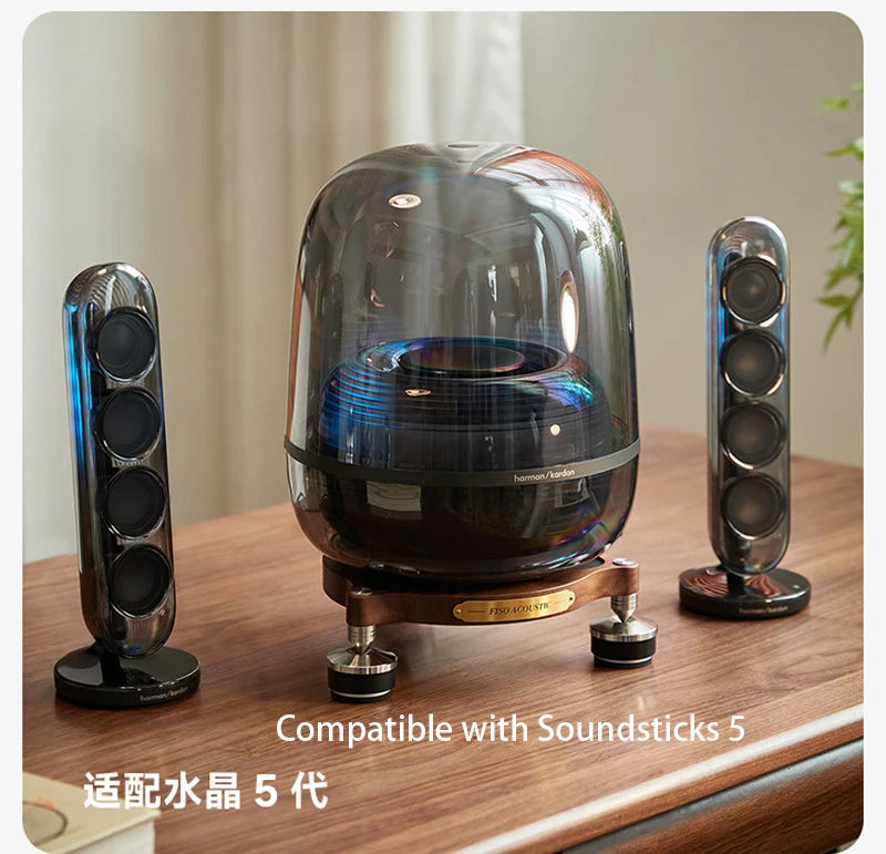 HiFi Solid Wood Speaker Stand