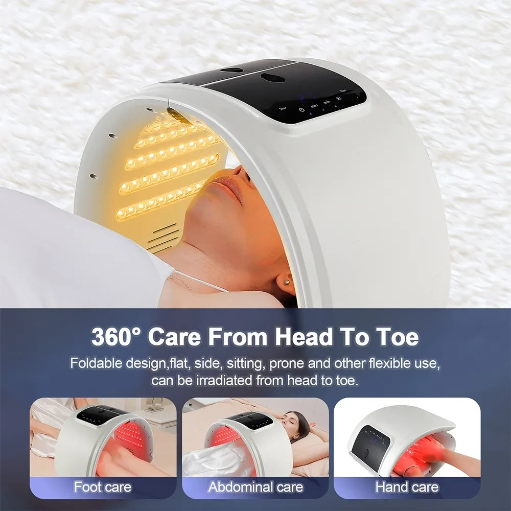 LED Photon Face Mask with Nano Mist Spray