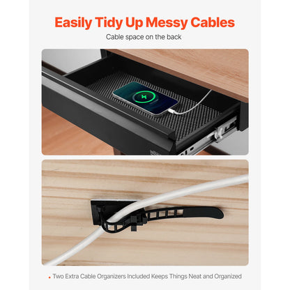 Under-Desk Slide-Out Drawer