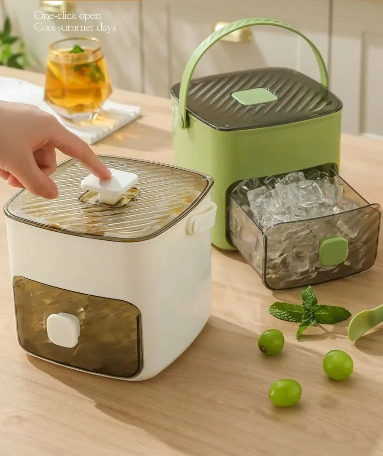 48-Grid Ice Tray – One-Touch Release