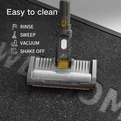 Ergové Outdoor Door Mat Rubber Polypropylene Dark Gray