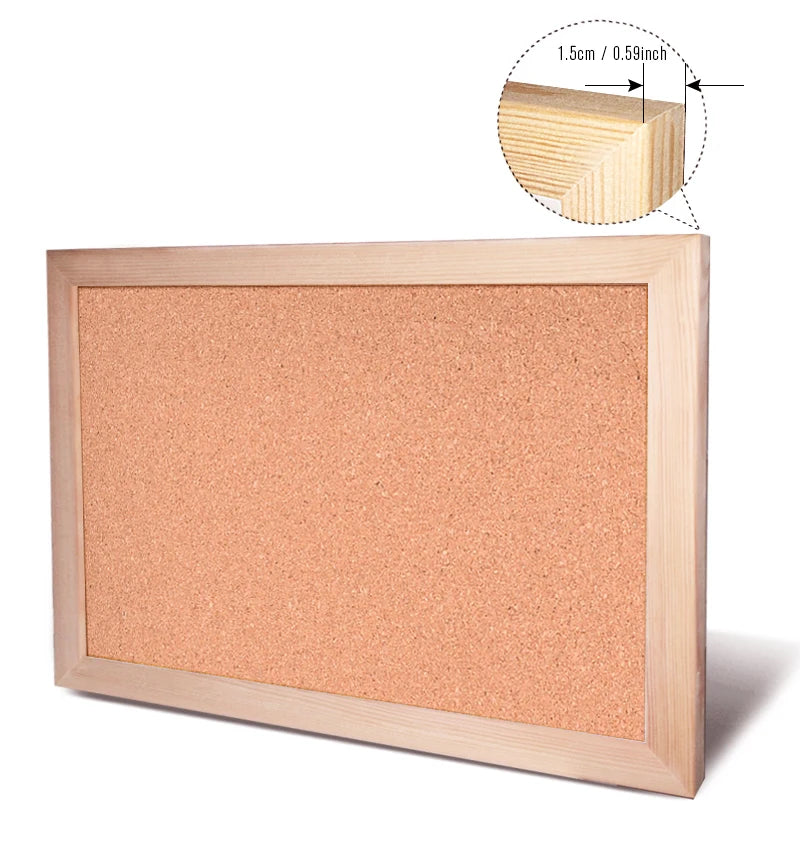 PineFrame Cork Bulletin Board