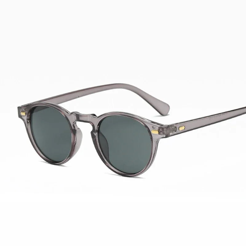 Retro Round Cat Eye Sunglasses, UV Protection