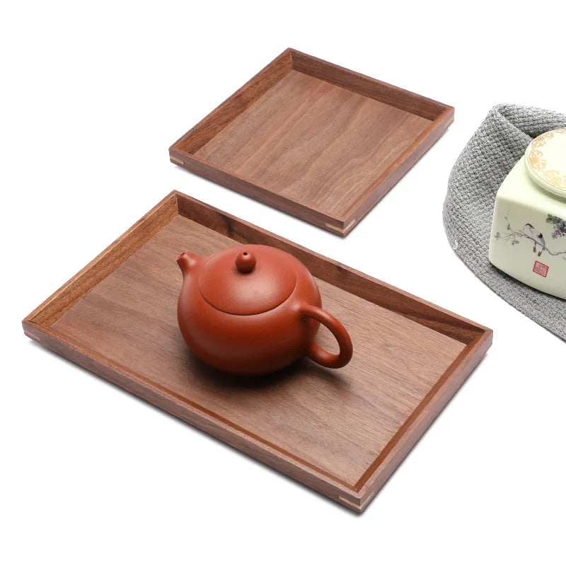 Black Walnut Hexagon Fruit Tray