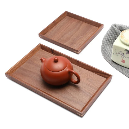 Black Walnut Hexagon Fruit Tray
