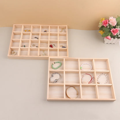 Stackable Wooden Jewelry Display