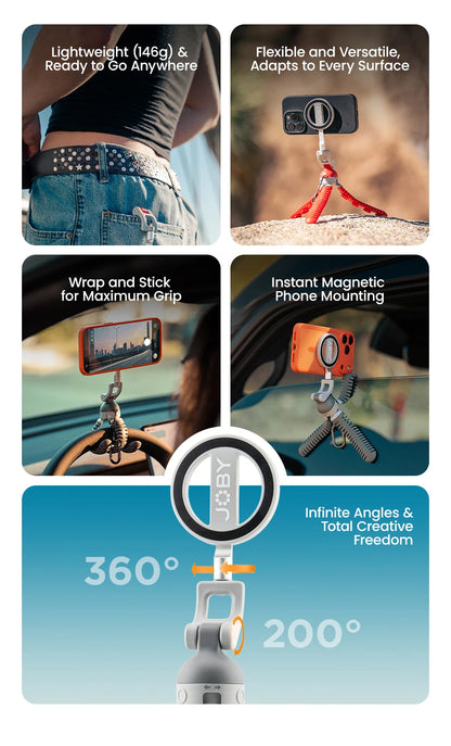 Magnetic Suction Tripod