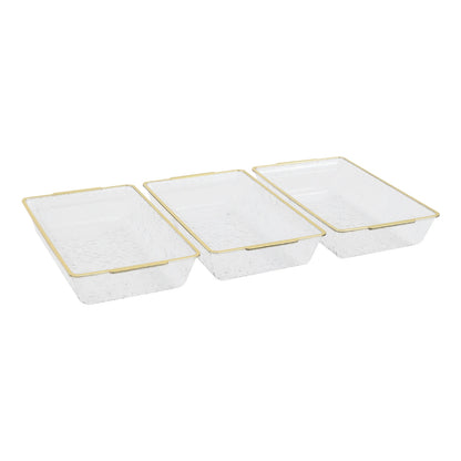 Chilled Serving Tray and Bowl Set