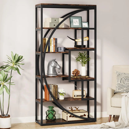 Archeon Geometric 6-Tier Bookcase
