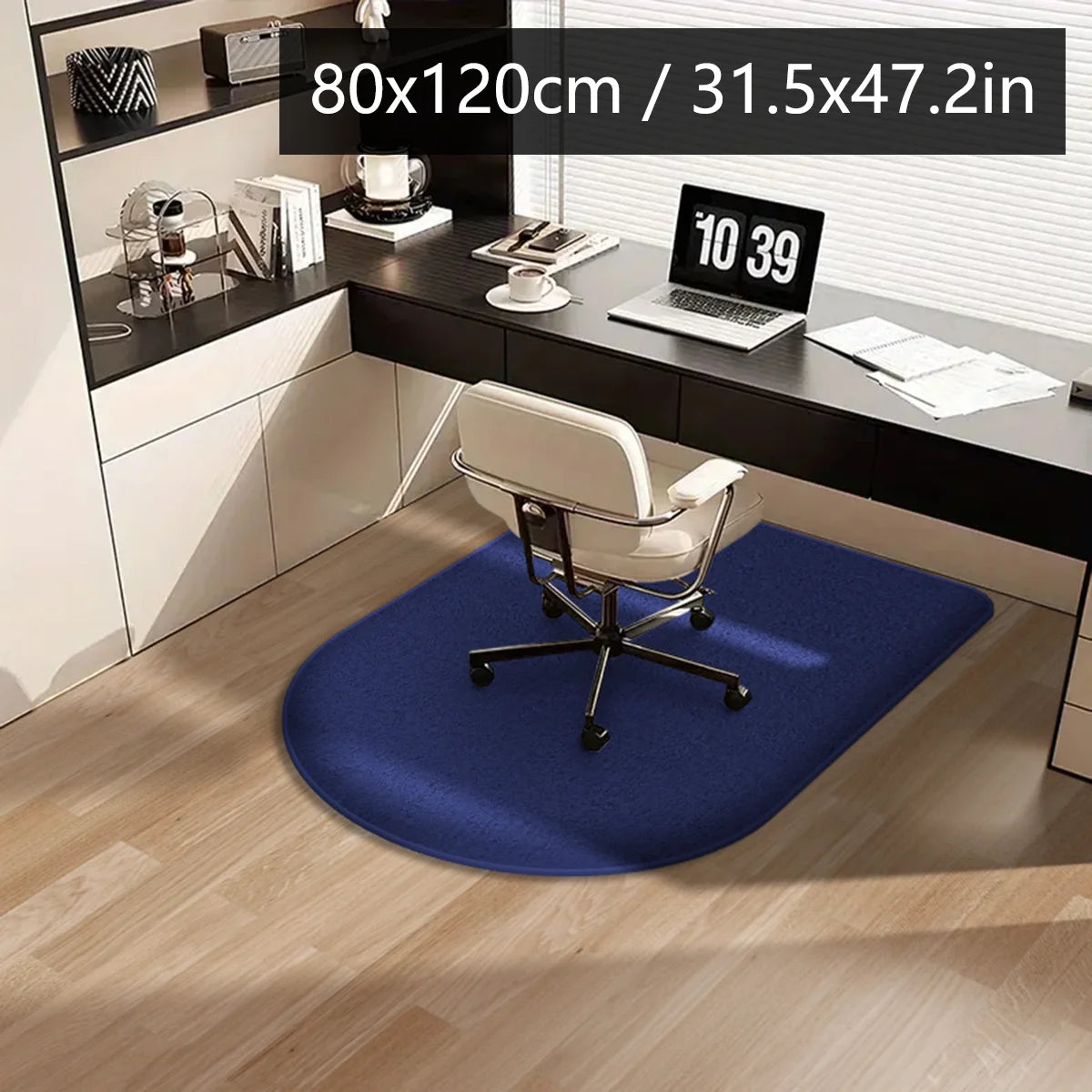 SolidDesk Flannel Chair Floor Mat
