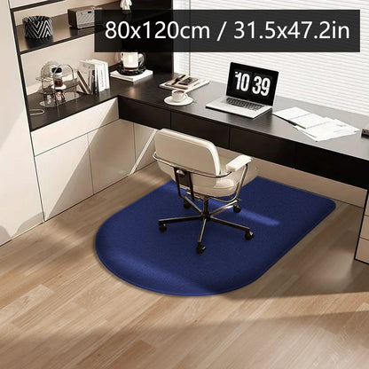 SolidDesk Flannel Chair Floor Mat