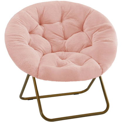 Alpine Faux Fur Saucer Chair