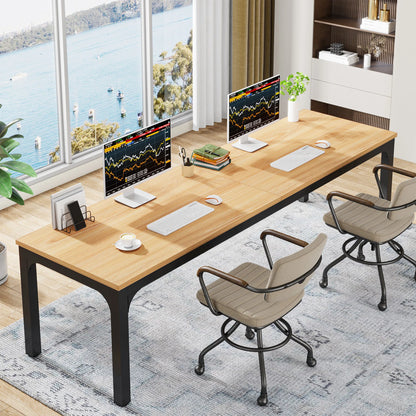 Tribesigns 78.7" Extra-Long Dual Workstation Desk