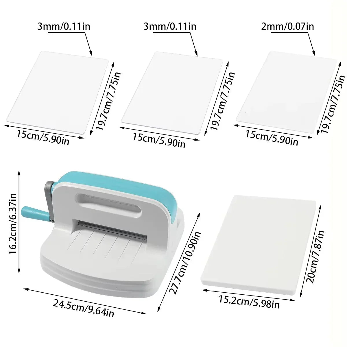 A5 Manual Die Cutting & Embossing Machine