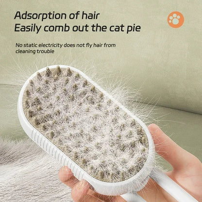 3-in-1 Pet Grooming Brush & Anti-Fly Spray